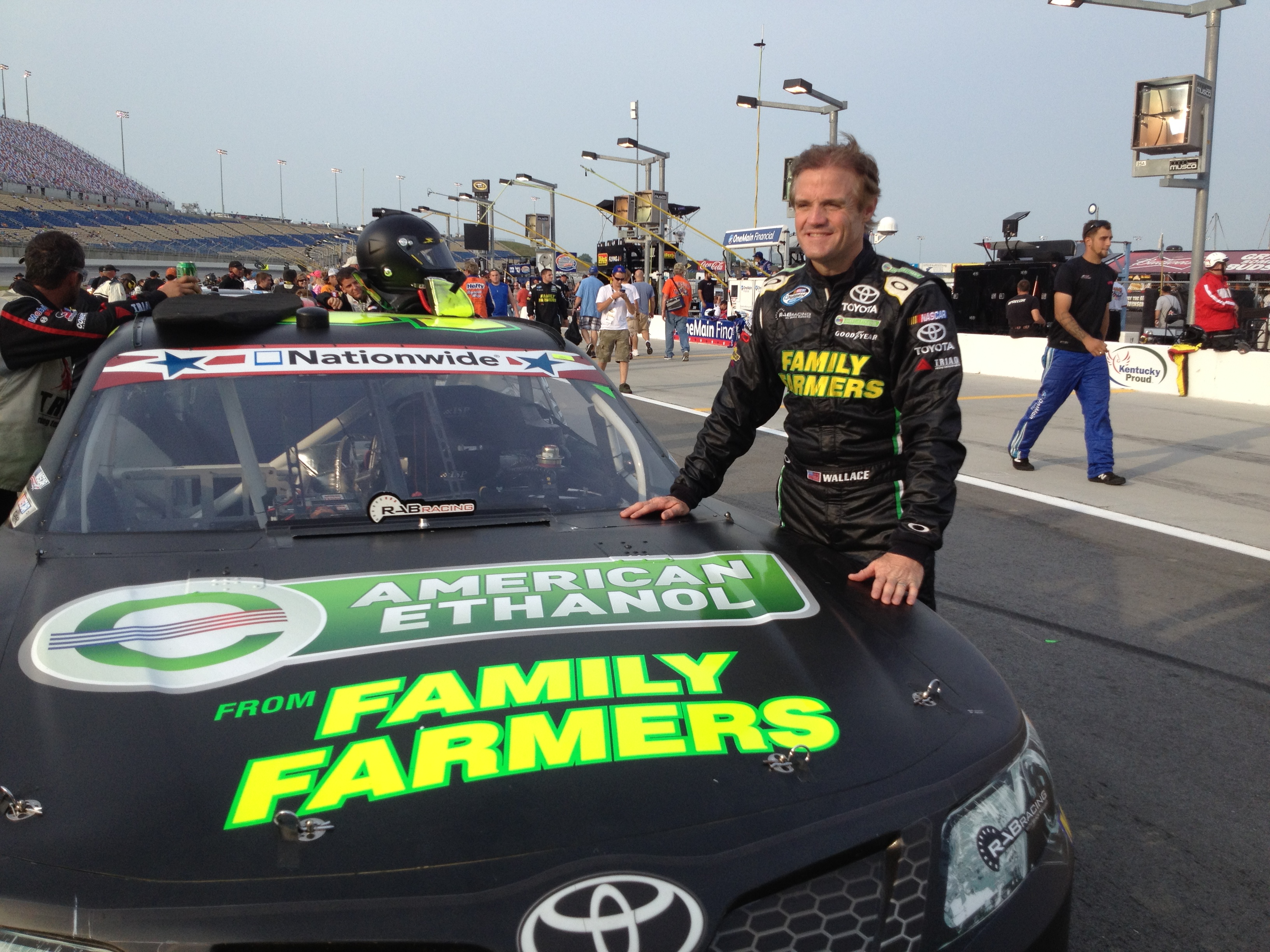 kenny wallace driving experience